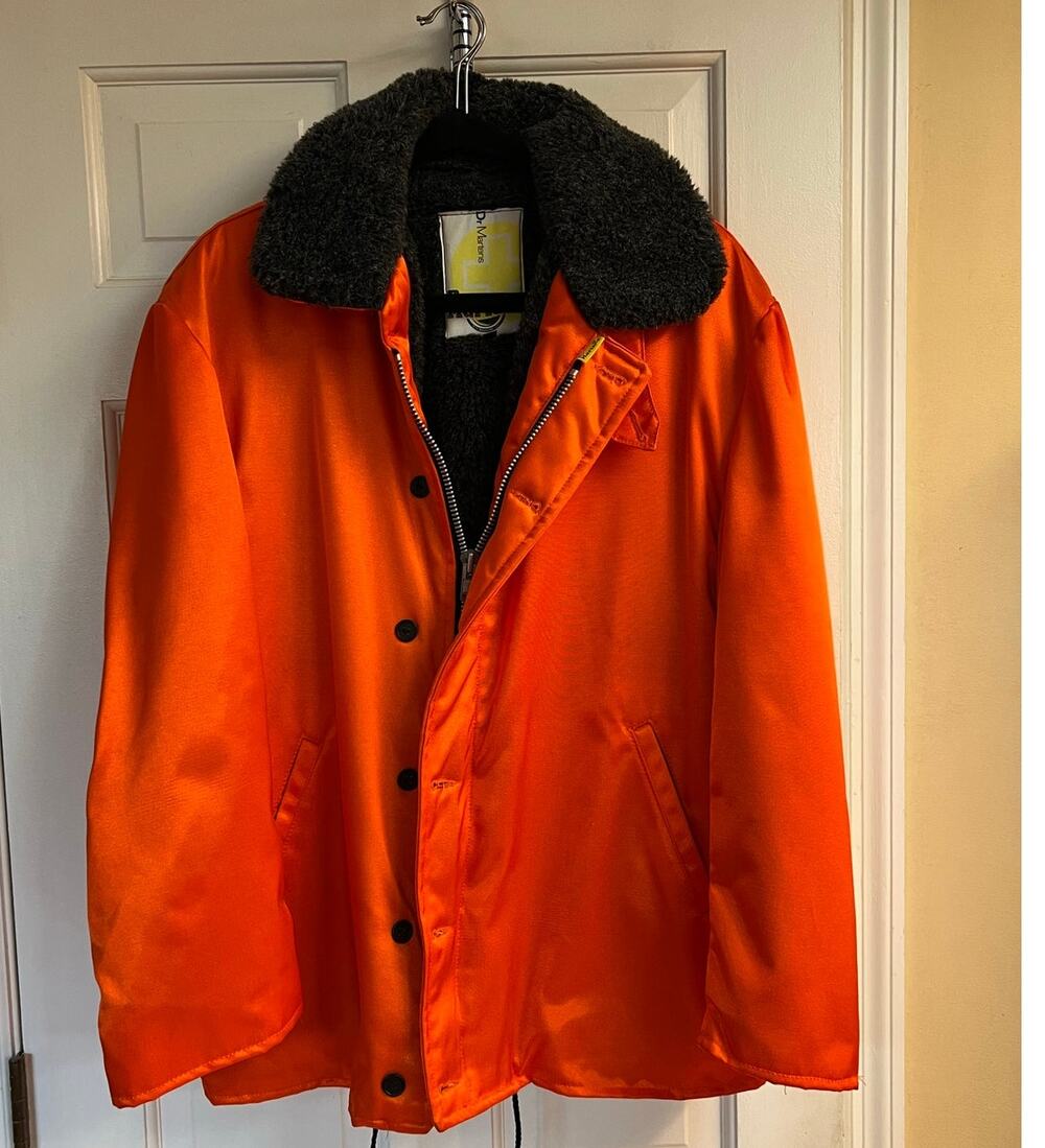 Vintage Dr Martens coat, flight jacket, lined, Doc Marten, Large 90s